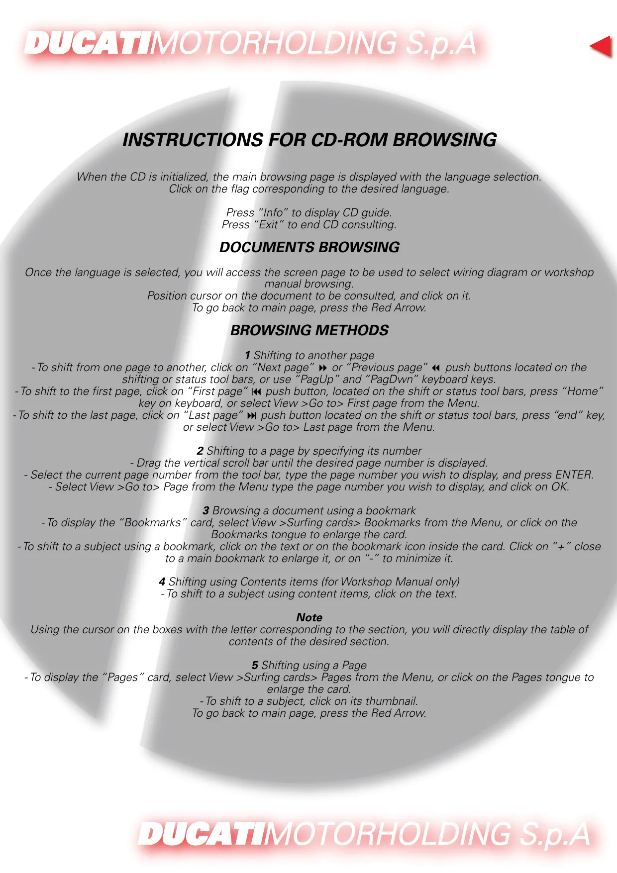 2006 Ducati Monster S4R, S4RS, 1000, S4R1000 service manual Preview image 2