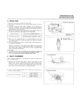 Honda GXV270 / GXV340 / GXV390 1986–2003 Service Manual (P/N 61ZE810) – preview page 6