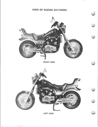 1985-1986 Suzuki GV1200GL, GV1200 Madura service manual Preview image 4