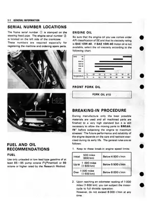 1980 Suzuki SP400 service manual Preview image 3
