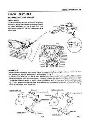 1980 Suzuki SP400 service manual Preview image 4