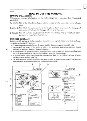 1997 Yamaha AG200F service manual Preview image 4