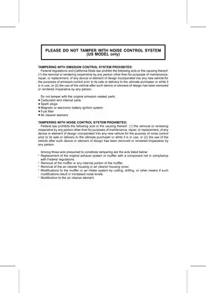 Kawasaki Teryx 750 4x4 Service Manual for Maintenance and Repair Preview image 4