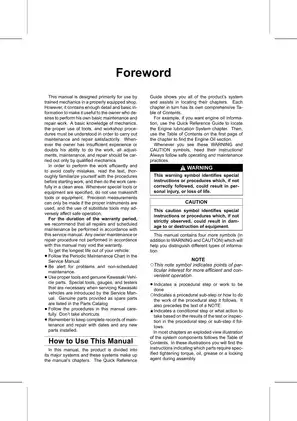 Kawasaki Teryx 750 4x4 Service Manual for Maintenance and Repair Preview image 5