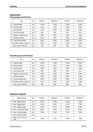 2003-2007 Komatsu™ PC400, PC450, PC400LC-7, PC450LC-7LC excavator shop manual Preview image 5