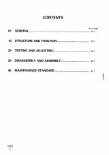 Komatsu WA320-3 Avance Wheel Loader Shop Manual (P/N SEBM006006) – preview page 2