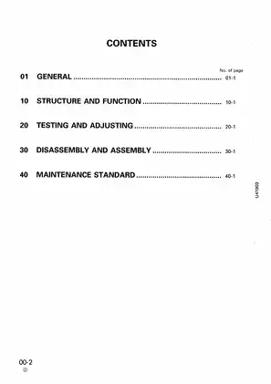 Komatsu WA320-3, Avance Wheel Loader shop manual Preview image 2