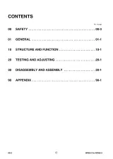 Komatsu WA65-3, WA75-3, WA85-3, WA90-3, and WA95-3 Loader 2001 Shop Manual (P/N VEBM950201, OEM) – preview page 2
