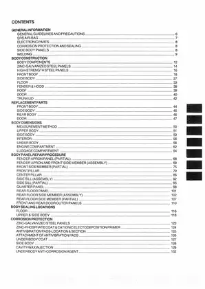 1997 Hyundai Sonata NF G4KC / GSL 2.4 service manual