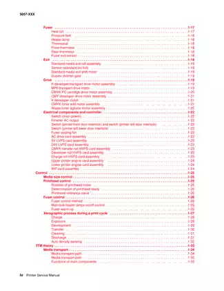 Lexmark C930, C935 color laser printer service manual Preview image 4