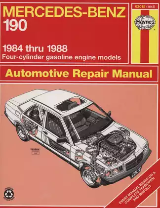 Comprehensive Mercedes-Benz 190 Automotive Repair Manual (1984-1988)