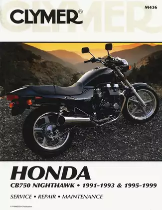 1991-1999 Honda Nighthawk CB750 service, repair, maintenance manual Preview image 1