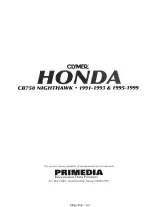 1991–1999 Honda CB750 Nighthawk Service & Repair Manual (P/N  0-89287-750-2) – preview page 3