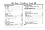 2007–2009 Saturn Aura Repair Manual – preview page 1