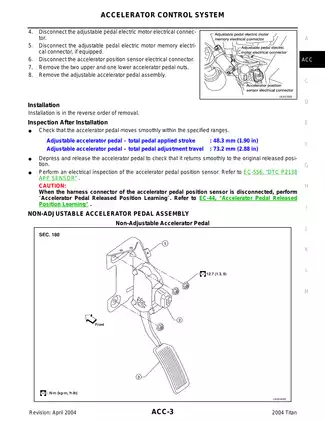 2004-2010 Nissan Titan repair manual Preview image 3