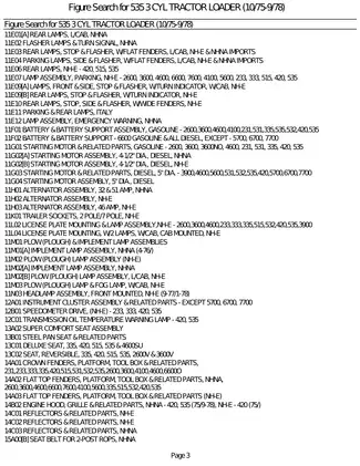 Comprehensive Service Manual for the 535 3 Cylinder Tractor Loader (1975-1978) Preview image 5