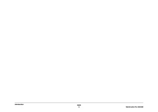 Xerox WorkCentre Pro 423, Pro 428 multifunctional device manual Preview image 2