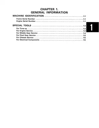 1983-1986 Yamaha Tri-Moto 200, Tri-Moto 225 trike service manual Preview image 3