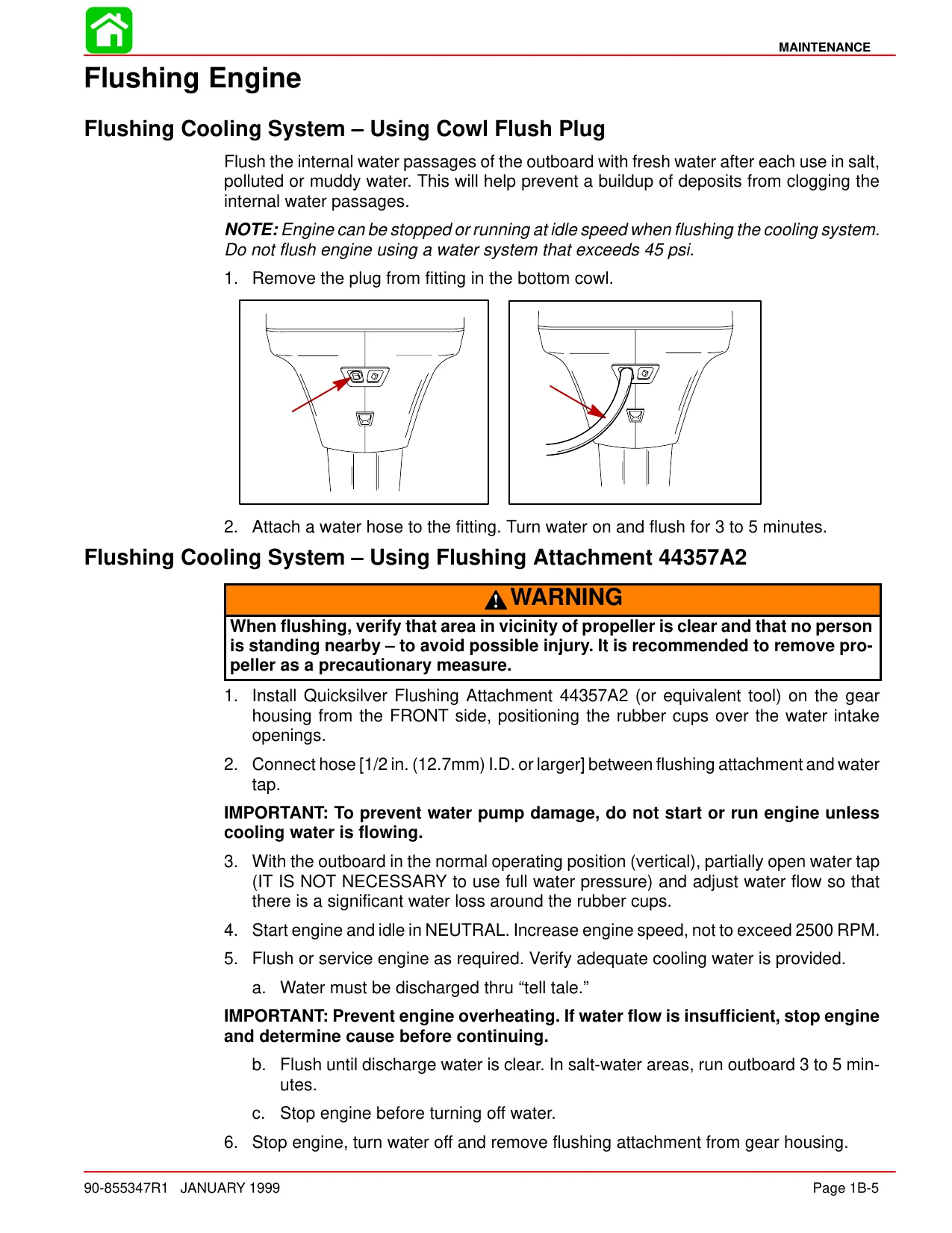 Mercury Mariner OptiMax 135 hp,150 hp DFI outboard motors service manual Preview image 5