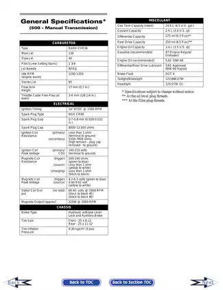 2006 Arctic Cat 400, 500, 650 repair manual Preview image 5