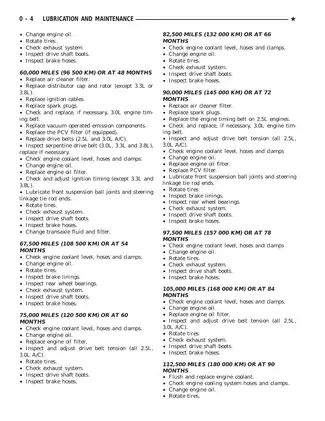 1994 Dodge Caravan shop manual Preview image 4