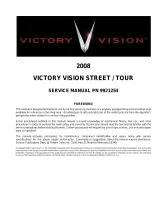Victory Vision Street / Tour Service & Repair Manual (2008) (P/N 9921254) – preview page 1