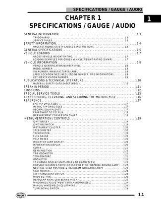 2008 Victory Vision Street, Tour service manual Preview image 3