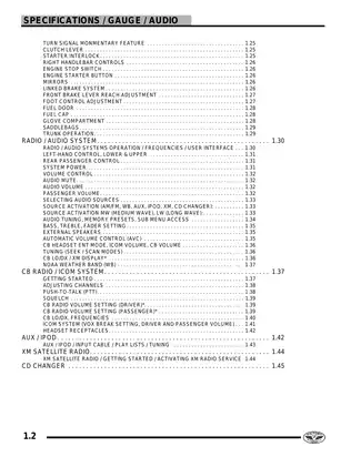 2008 Victory Vision Street, Tour service manual Preview image 4