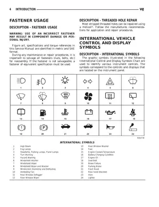 2001 Jeep Grand Cherokee service manual Preview image 5