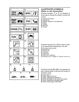 1992-1993 Yamaha WR500, WR500Z repair manual Preview image 1