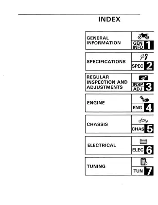 1992-1993 Yamaha WR500, WR500Z repair manual Preview image 2