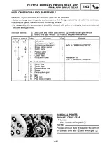 1992–1993 Yamaha WR500 / WR500Z Service Manual OEM (P/N LIT-11626-08-44, 4AA-28199-11) – preview page 6