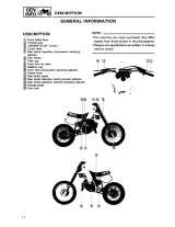 1987 Yamaha YZ125 JYA2HG-Series Service Manual (P/N LIT-11626-05-72) – preview page 4