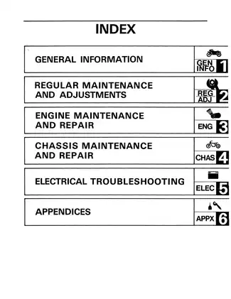 1986 Yamaha YZ80 repair manual Preview image 3