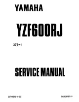 1996–2004 Yamaha YZF600RJ Thundercat Service Manual (P/N LIT-11616-10-55) – preview page 1