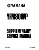 Yamaha Raptor 80 YFM80WP 2002–2008 ATV Service & Repair Manual (P/N LIT-11616-15-38) – preview page 1
