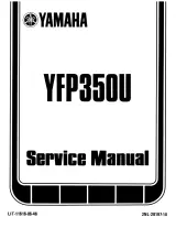 1987–1988 Yamaha Terra Pro YFP350 Service Manual  (P/N LIT-11616-06–46) – preview page 1