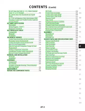 2001-2005 Nissan Pathfinder manual Preview image 3