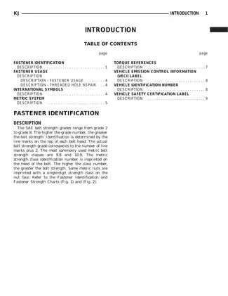 2003 Jeep Liberty repair manual Preview image 2