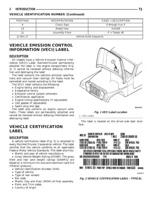 2005 Jeep Wrangler repair manual Preview image 4