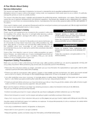 Honda CB1300 Service Manual - Comprehensive Repair and Maintenance Guide Preview image 3