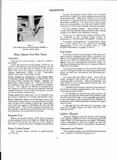 Preview: 1947–1956 International Farmall Super A & Super AV Tractor Operator's Manual (P/N 1 004 193 R5)