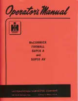 1947–1956 International Farmall Super A & Super AV Tractor Operator's Manual (P/N 1 004 193 R5) – preview page 2