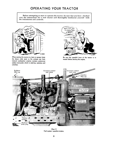 Preview: International Harvester Farmall H & HV Tractor 1939–1959 Operator's Manual (P/N 1 004 203 R1)