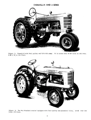 Farmall H & 4 Series Tractors Service Manual - Comprehensive Guide Preview image 5