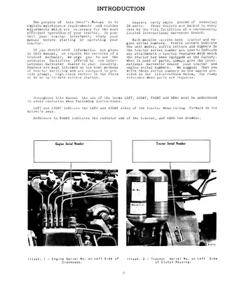 1951-1940 IH Farmall MD, MDV 1939-1952 row-crop tractor / high-clearance tractor operators owners manual Preview image 4