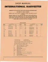 International Harvester Tractor F12, F14, 012, 014, W12, W14, F20, F30, 1020, W30, W40 Factory Service Manual (P/N C4077-90960) – preview page 3