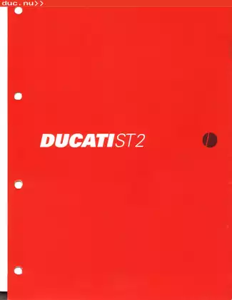 1996-2003 Ducati ST2 repair manual Preview image 1