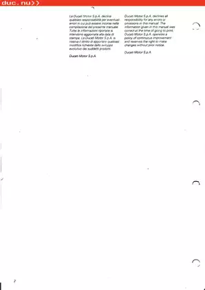 Ducati Motorcycle Service Manual - Maintenance & Repairs Guide Preview image 3