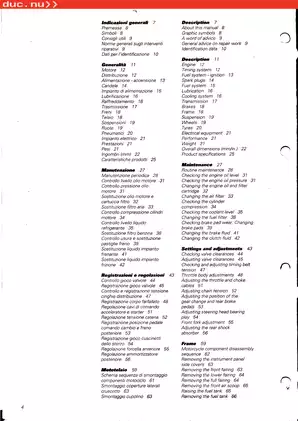 Ducati Motorcycle Service Manual - Maintenance & Repairs Guide Preview image 5